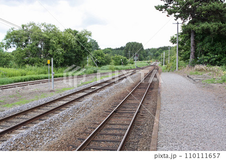 美馬牛駅　JR美馬牛駅　びばうし　F38　富良野線　JR富良野線 110111657