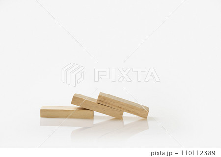 Stack of wooden blocks Stack of wooden blocks 110112389