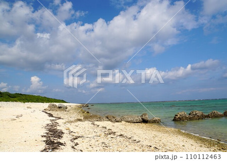白保海岸の風景 石垣島 白保海岸の風景 石垣島 110112463