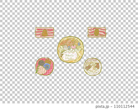 カシスケーキ、ティラミス、ラズベリーケーキ、オレンジクレープ 110112544