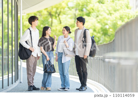 若いビジネスパーソンの男女 110114059