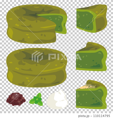 抹茶のガトーショコラセット 110114795