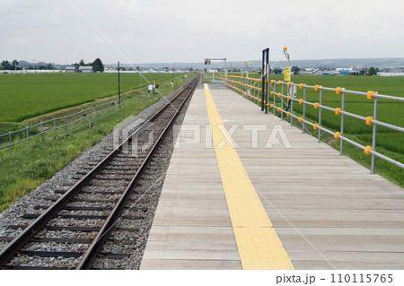 ラベンダー畑駅　JRラベンダー畑駅　ラベンダーばたけ　F41　富良野線　JR富良野線 110115765