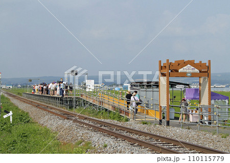 ラベンダー畑駅　JRラベンダー畑駅　ラベンダーばたけ　F41　富良野線　JR富良野線 110115779