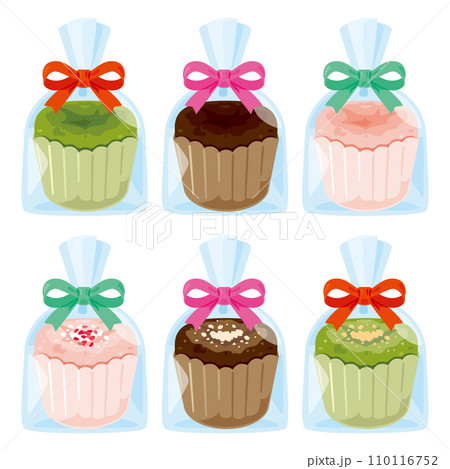 ラッピングされたフォンダンショコラセット ラッピングされたフォンダンショコラセット 110116752