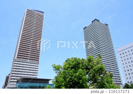 岐阜市都市風景 110117271