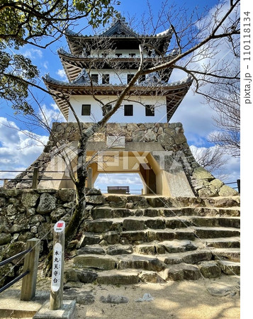 【兵庫】淡路島 洲本城 本丸 天守閣 【兵庫】淡路島 洲本城 本丸 天守閣 110118134