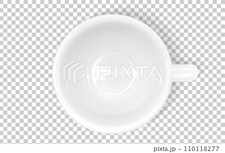 コーヒーカップのイラスト リアル 110118277