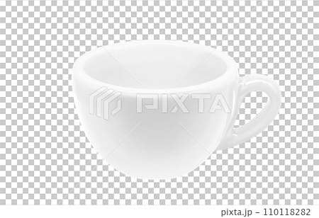 コーヒーカップのイラスト リアル 110118282