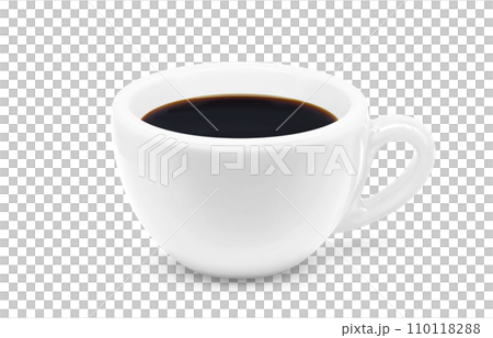 コーヒーのイラスト リアル 110118288