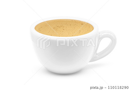 カフェオレのイラスト リアル 110118290