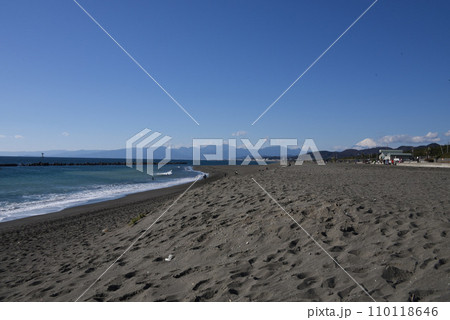 湘南ひらつか海岸の風景 湘南ひらつか海岸の風景 110118646