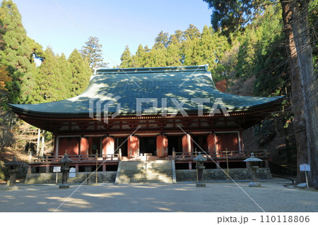 天台宗総本山比叡山延暦寺　西塔の本堂　釈迦堂（転法輪堂） 110118806