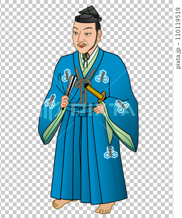 直江兼続のイラスト 110119519