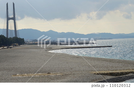 りんくうの海岸の風景 りんくうの海岸の風景 110120312