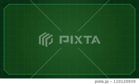 動画サイズのサイバーな背景イラスト（ベクター） 110120939