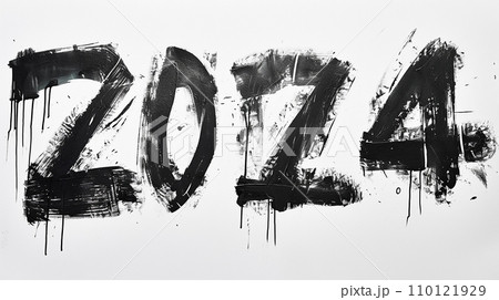 文字 2024 ペンキ 落書き 年賀 手書き 文字 2024 ペンキ 落書き 年賀 手書き 110121929