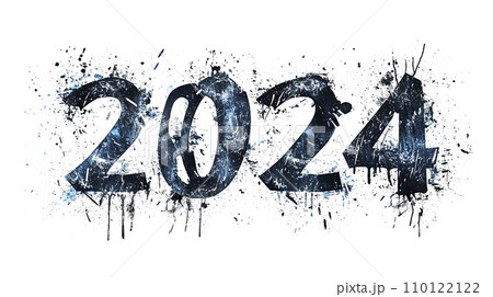 文字 2024 ペンキ 落書き 年賀 手書き 文字 2024 ペンキ 落書き 年賀 手書き 110122122