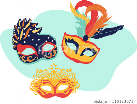 Vector mask party 110123073