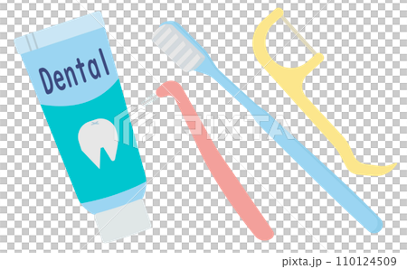 牙刷、牙膏和齒間刷 牙刷、牙膏和齒間刷 110124509