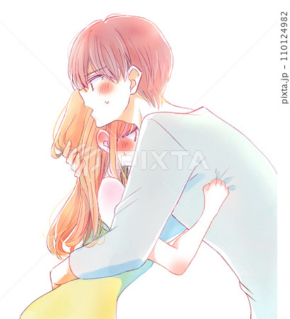 抱き合う男女 抱き合う男女 110124982