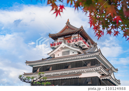 秋の清洲城〈愛知県清須市〉 110124988