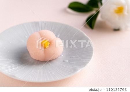 季節の和菓子「山茶花」 季節の和菓子「山茶花」 110125768