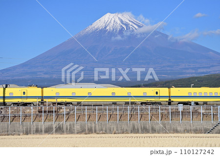 東海道新幹線　三島ー新富士　JR西日本　923形3000番台　T5編成（博多）　923-3006 110127242