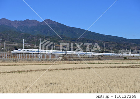 東海道新幹線　三島ー新富士　JR東海　N700S系　J編成　のぞみ 110127269