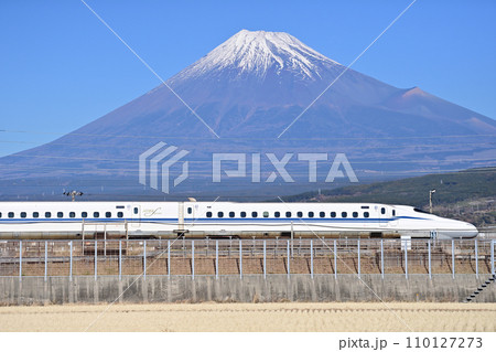 東海道新幹線　三島ー新富士　JR東海　N700S系　J7編成　のぞみ 110127273