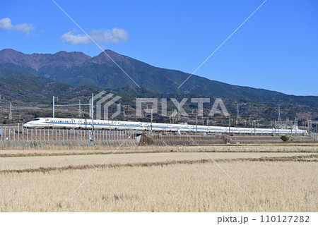 東海道新幹線　三島ー新富士　JR東海　N700A系1000番台　G編成　LargeA 110127282
