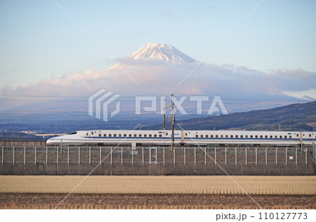 東海道新幹線　三島ー新富士　JR東海　N700系0番台　Z編成　のぞみ 110127773