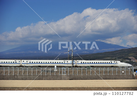 東海道新幹線 三島ー新富士 JR東海 N700系0番台 Z編成 のぞみ 東海道新幹線 三島ー新富士 JR東海 N700系0番台 Z編成 のぞみ 110127782