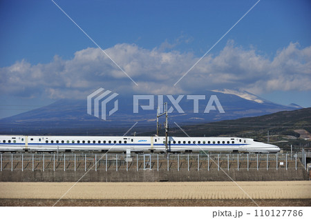 東海道新幹線　三島ー新富士　JR東海　N700系0番台　Z編成　のぞみ 110127786