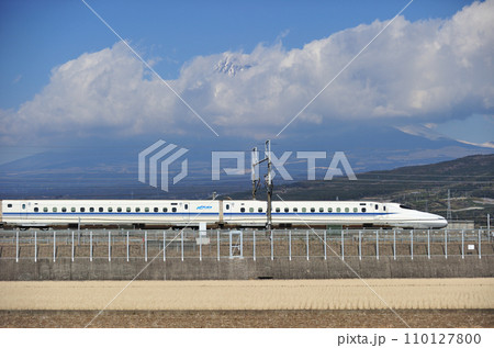 東海道新幹線　三島ー新富士　JR東海　N700系0番台　Z編成　のぞみ 110127800