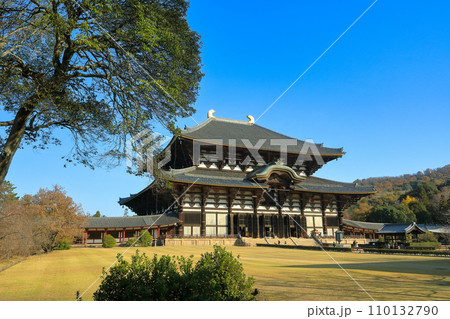 奈良 国宝華厳宗大本山東大寺大仏殿(金堂) 奈良 国宝華厳宗大本山東大寺大仏殿(金堂) 110132790