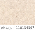 でこぼこした質感の和紙　テクスチャ素材 110134397
