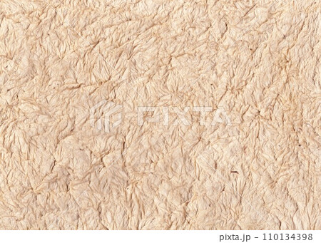 ゴツゴツした質感の紙　テクスチャ素材 110134398