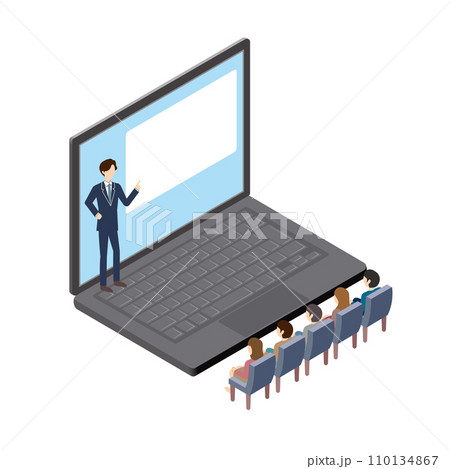 オンラインセミナー　ノートパソコン視聴 110134867