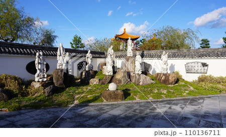 中国庭園 燕趙園 鳥取県東伯郡湯梨浜町 中国庭園 燕趙園 鳥取県東伯郡湯梨浜町 110136711
