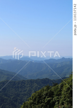 夏の石鎚山系 夏の石鎚山系 110137142