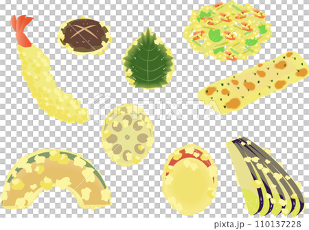 Various tempura Various tempura 110137228