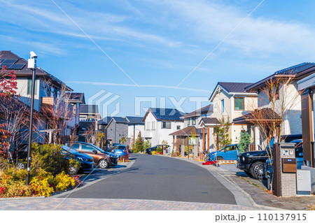 新しい郊外型戸建住宅団地 110137915