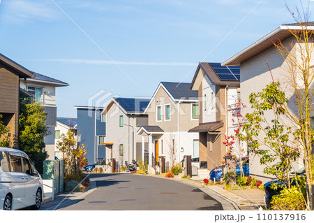 新しい郊外型戸建住宅団地 110137916