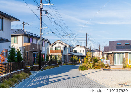 新しい郊外型戸建住宅団地 110137920