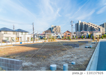 新しい郊外型戸建住宅団地 110137926