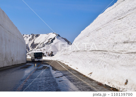 立山 雪の大谷 立山 雪の大谷 110139700