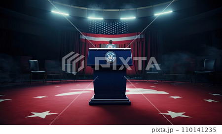 a tribune for official speech 110141235