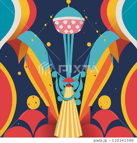 Carnival. Carnival mask. Design for poster. 2024. February 8. Colorful birthday or carnival background. Venetian carnival mask. Background. Carnival. Carnival mask. Design for poster. 2024. February 8. Colorful birthday or carnival background. Venetian carnival mask. Background. 110141399