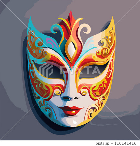 Carnival. Carnival mask. Design for poster. 2024. February 8. Colorful birthday or carnival background. Venetian carnival mask. Background. Carnival. Carnival mask. Design for poster. 2024. February 8. Colorful birthday or carnival background. Venetian carnival mask. Background. 110141416